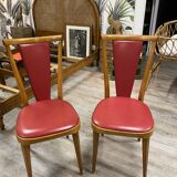 2 vintage Baumann Palma chairs from the 70s/80s
