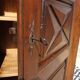 Antique Louis XIII wardrobe, diamond points