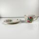 Set of 4 coffee cups with saucers model Réverbère by KG Lunéville