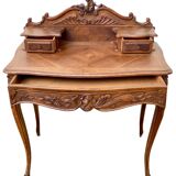 Louis XV desk, 19th century, carved.