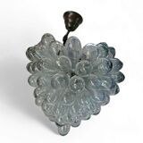 Lartigiani hanging lamp hand blown glass 1960s