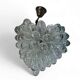 Lartigiani hanging lamp hand blown glass 1960s