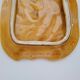 Large ceramic dish slurry Vallauris FFP decoration leaves and its pie shovel
