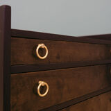 Walnut chest of drawers, Danish design, 1970s, made in Denmark