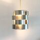 French aluminium sculptural pendant from the mid-century by Max Sauze, 1960s.