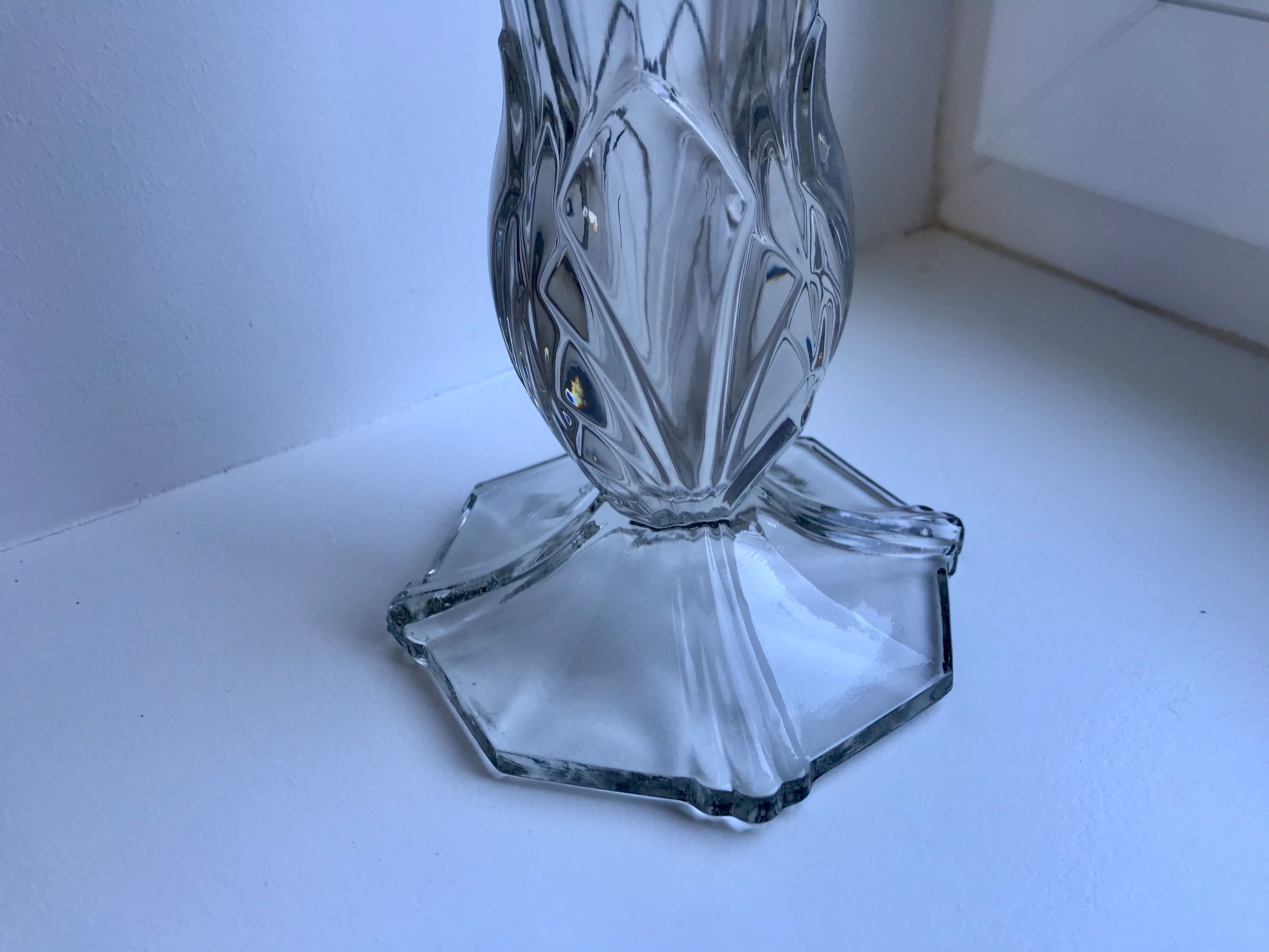 Crystal vase 50s
