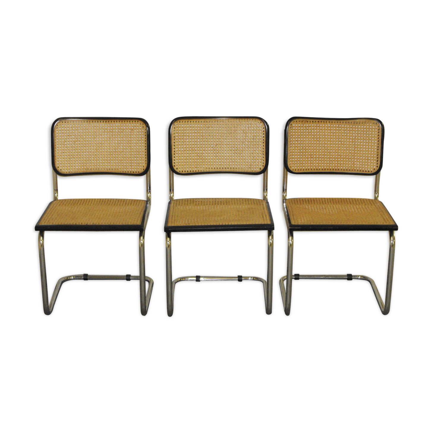 Set of 3 chairs B32 by Marcel Breuer