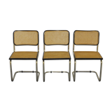Set of 3 chairs B32 by Marcel Breuer