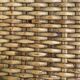 Vintage 1970s rattan parrot coat rack