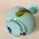 Blue opaline vase