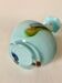 Blue opaline vase