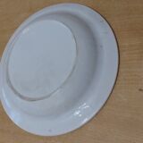 Plat en faïence