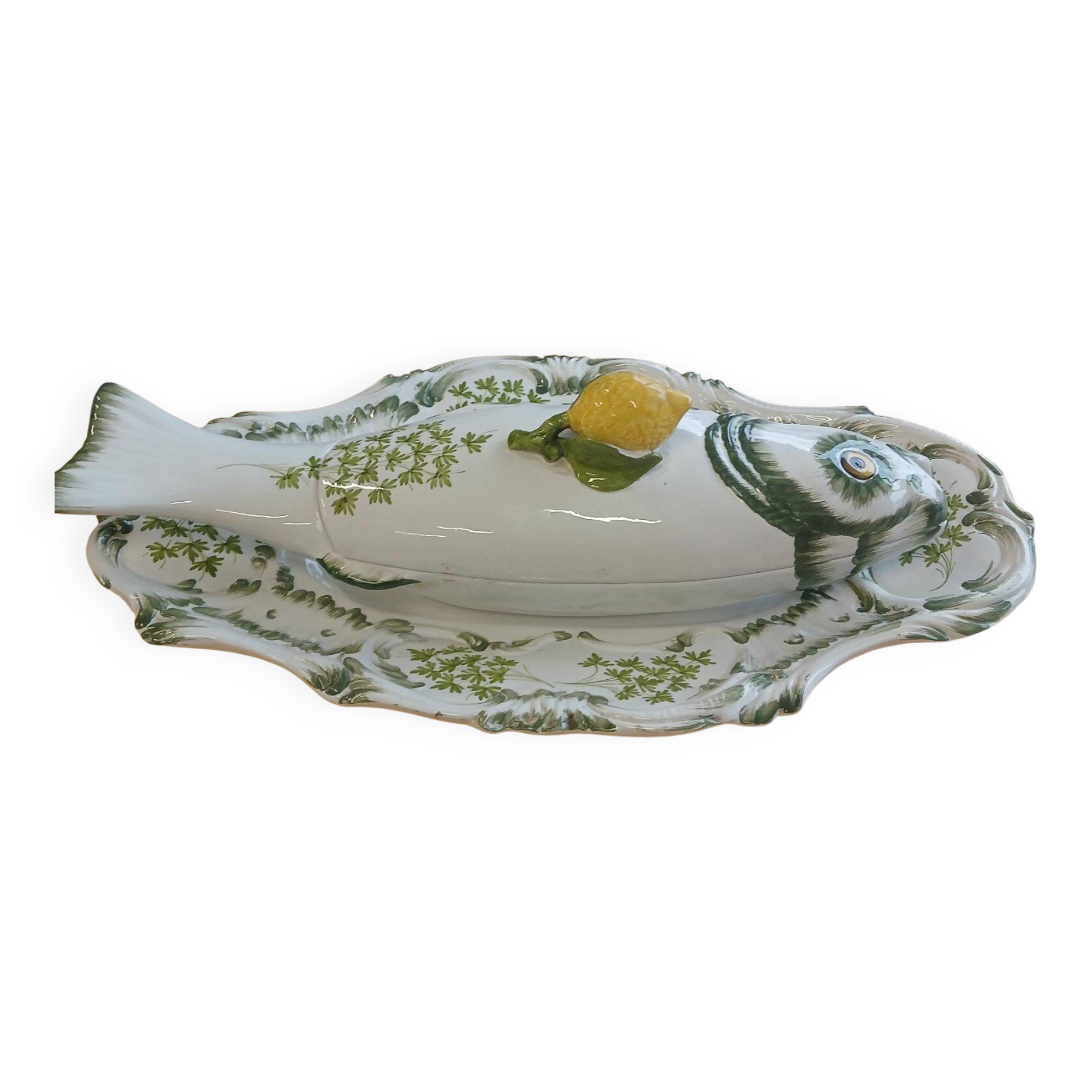 ceramic fish platter