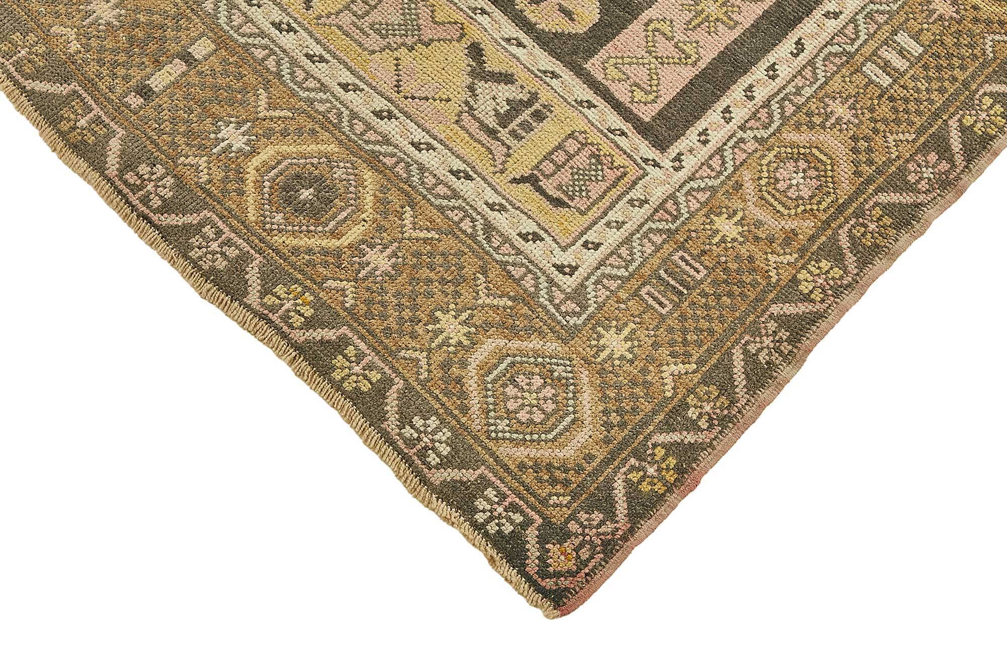 Turkish Vintage Anatolian Rug 125 cm x 220 cm