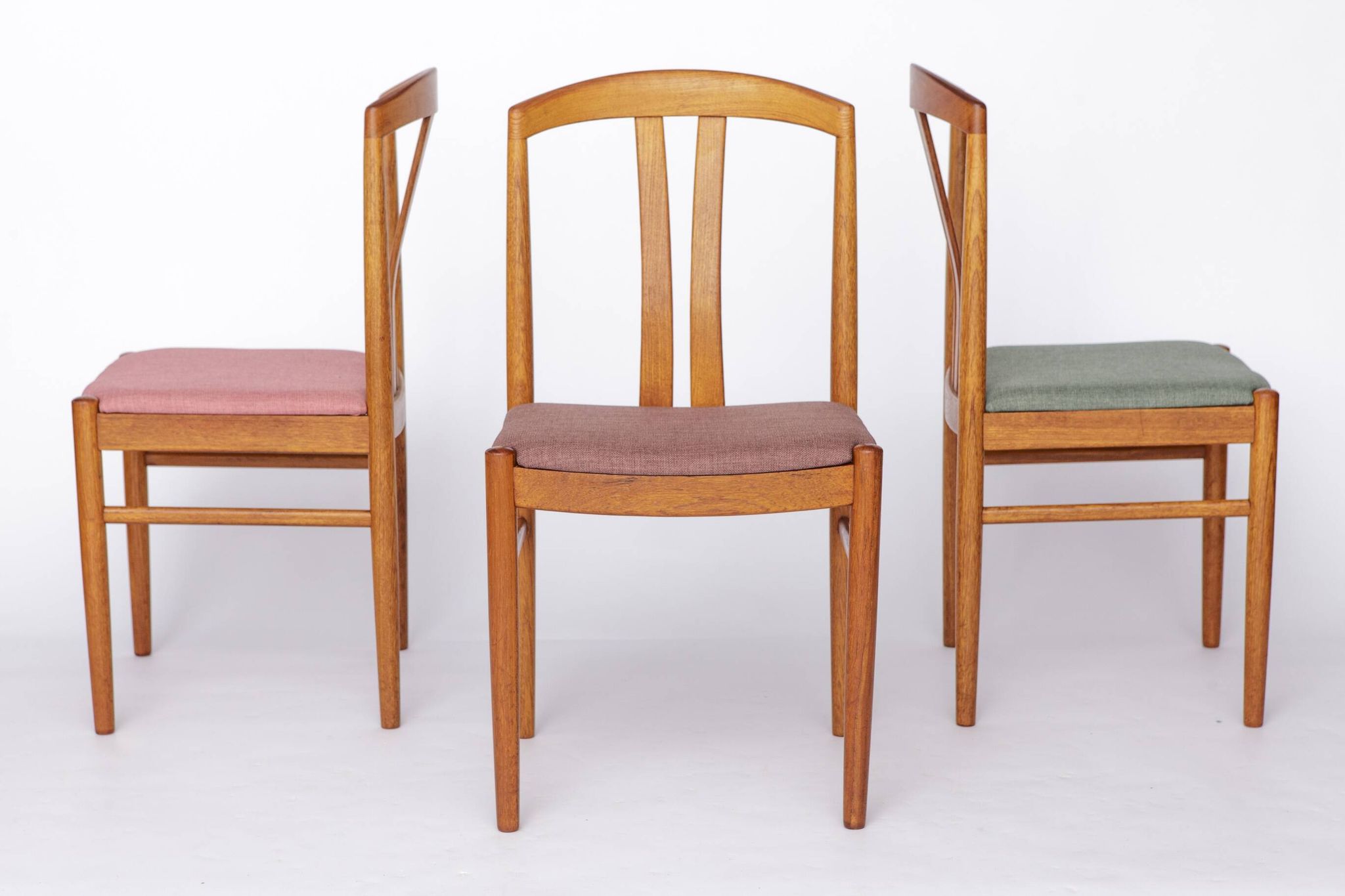6 of 12 Carl Ekström Chairs – Swedish Mid-Century Modern, Teak Dining Chair