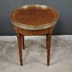 Small bouillotte table in marquetry – mid 20th century