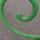 Support de plantes à volutes