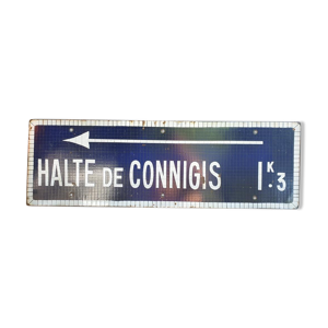 Plaque émaillée mosaïque