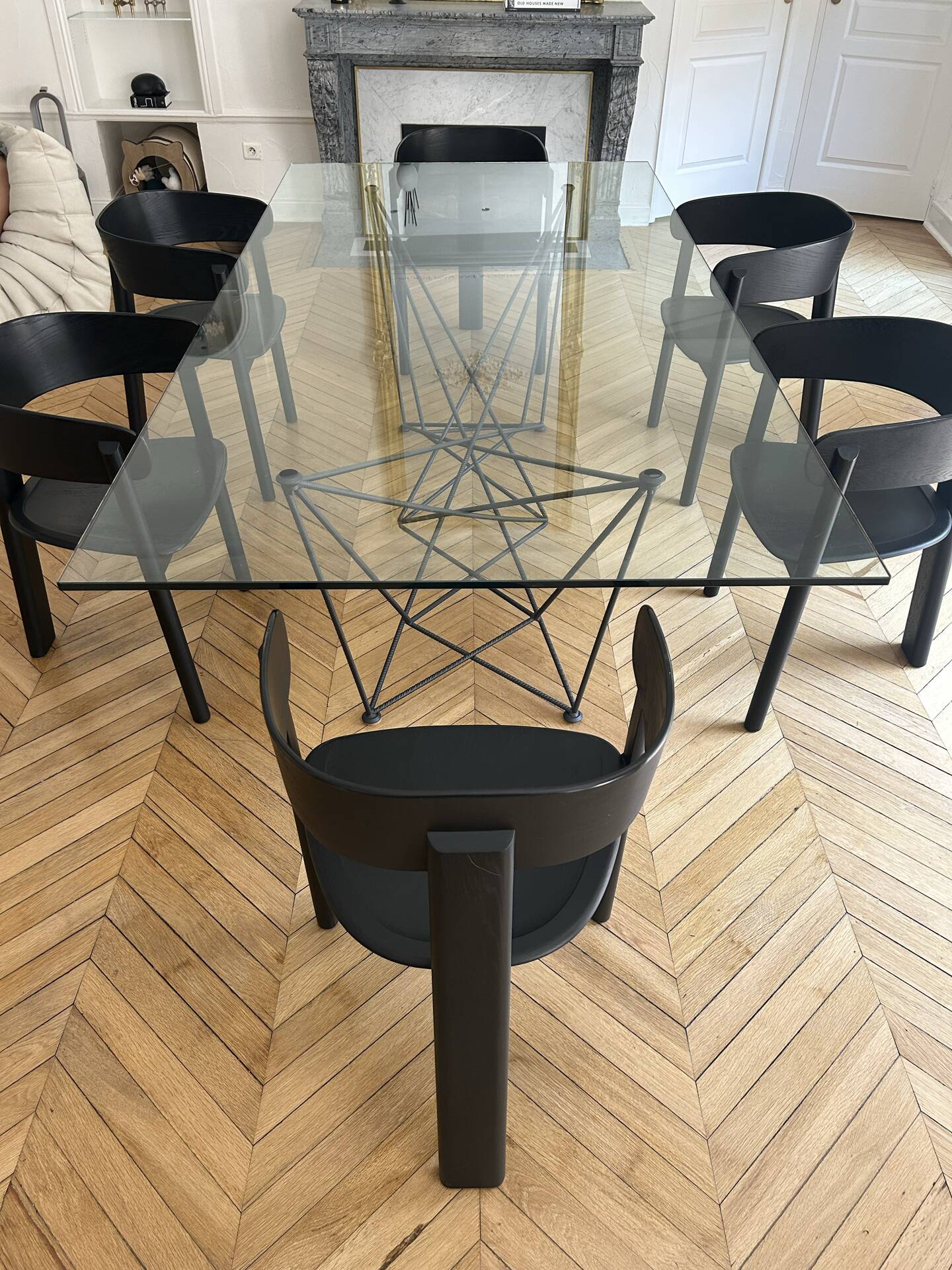 Fauteuil de table marais Emmanuel Gallina x AM.PM – chêne noir
