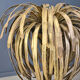Brass palm tree floor lamp by Maison Jansen, 1970s