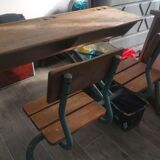 School desk 2 places of yesteryear