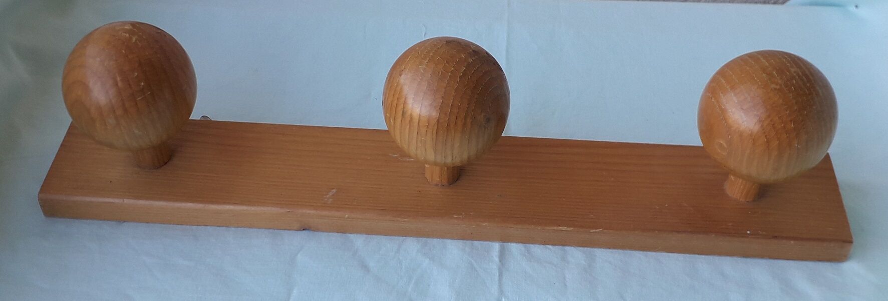 Wooden coat rack