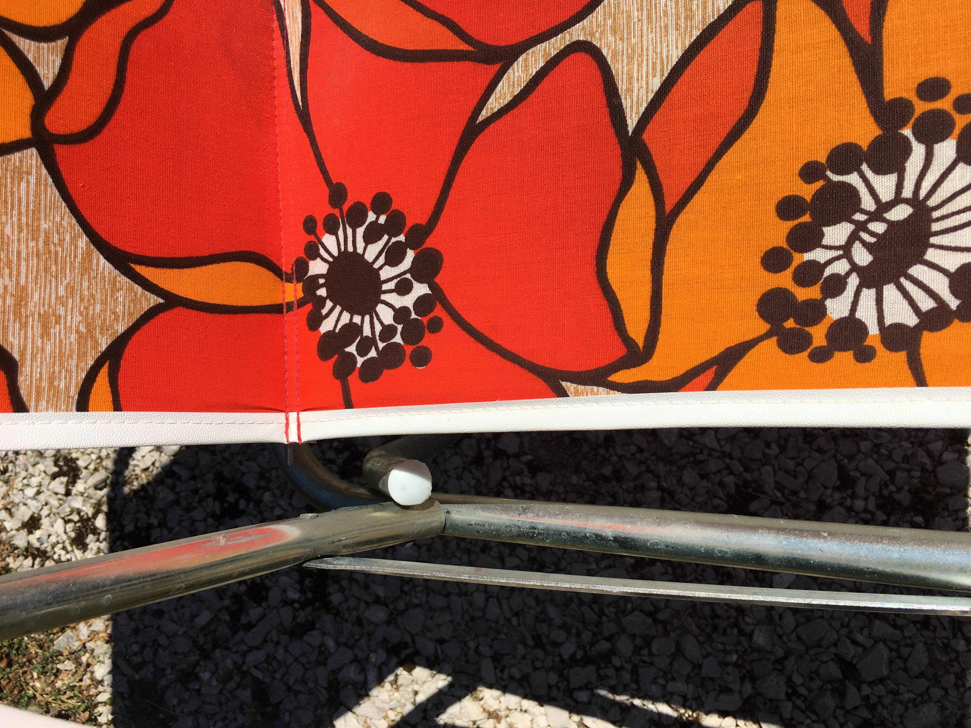 Pair of vintage camping chairs