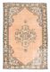 Tapis vintage vert clair et saumon 6x9, 183x273 cm