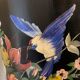 Napoleon III painted sheet metal umbrella or paper basket
