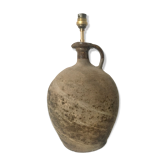 Pied de lampe poterie ancienne