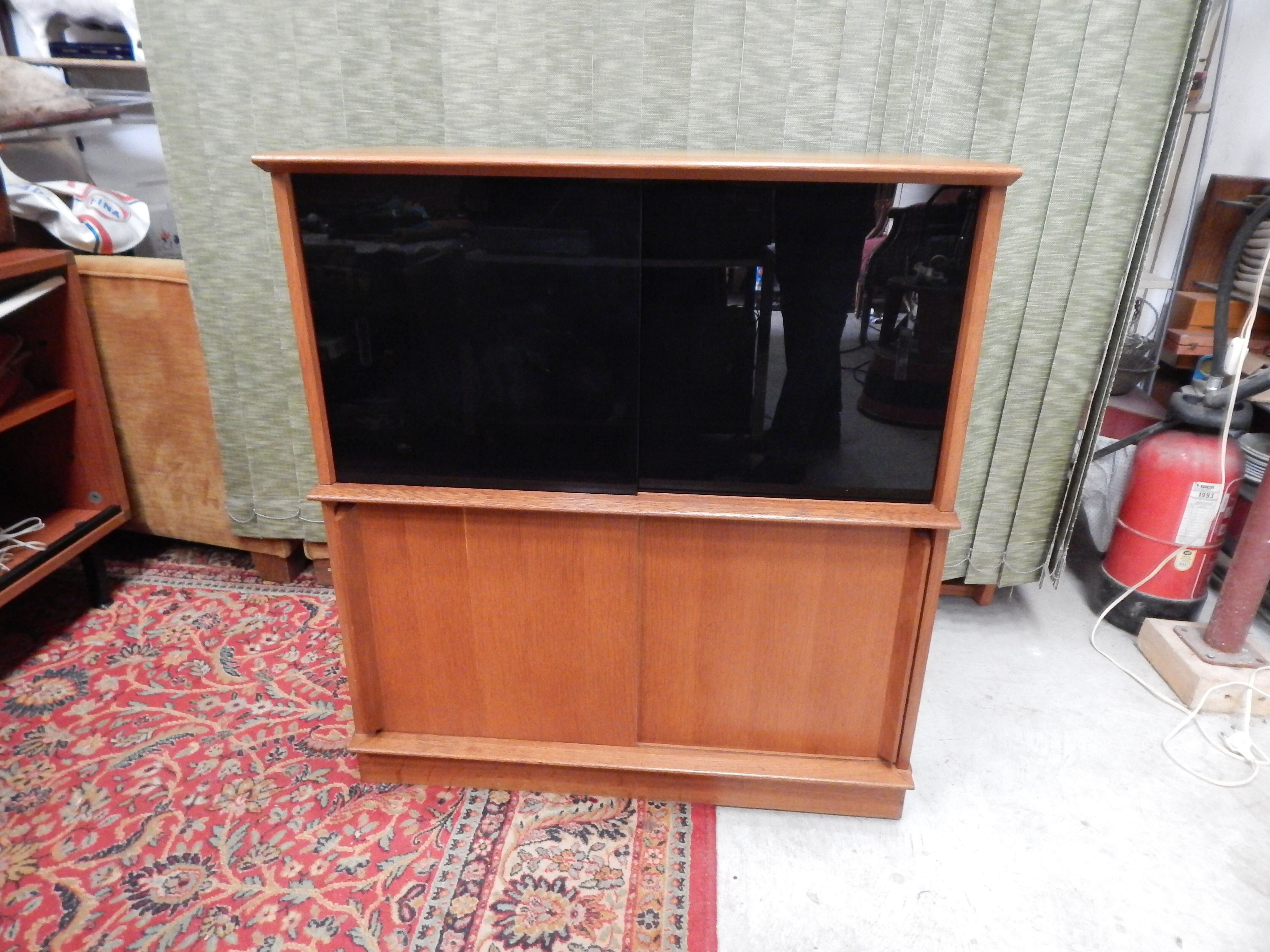 Meuble range vinyle vintage edition Oscar année 50/60