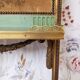 Fireplace screen love note Louis XVI style