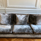 Velvet sofa