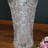Bohemian crystal vase