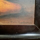 Jeanne LECHLEITNER: Still life with fruits signed lower right