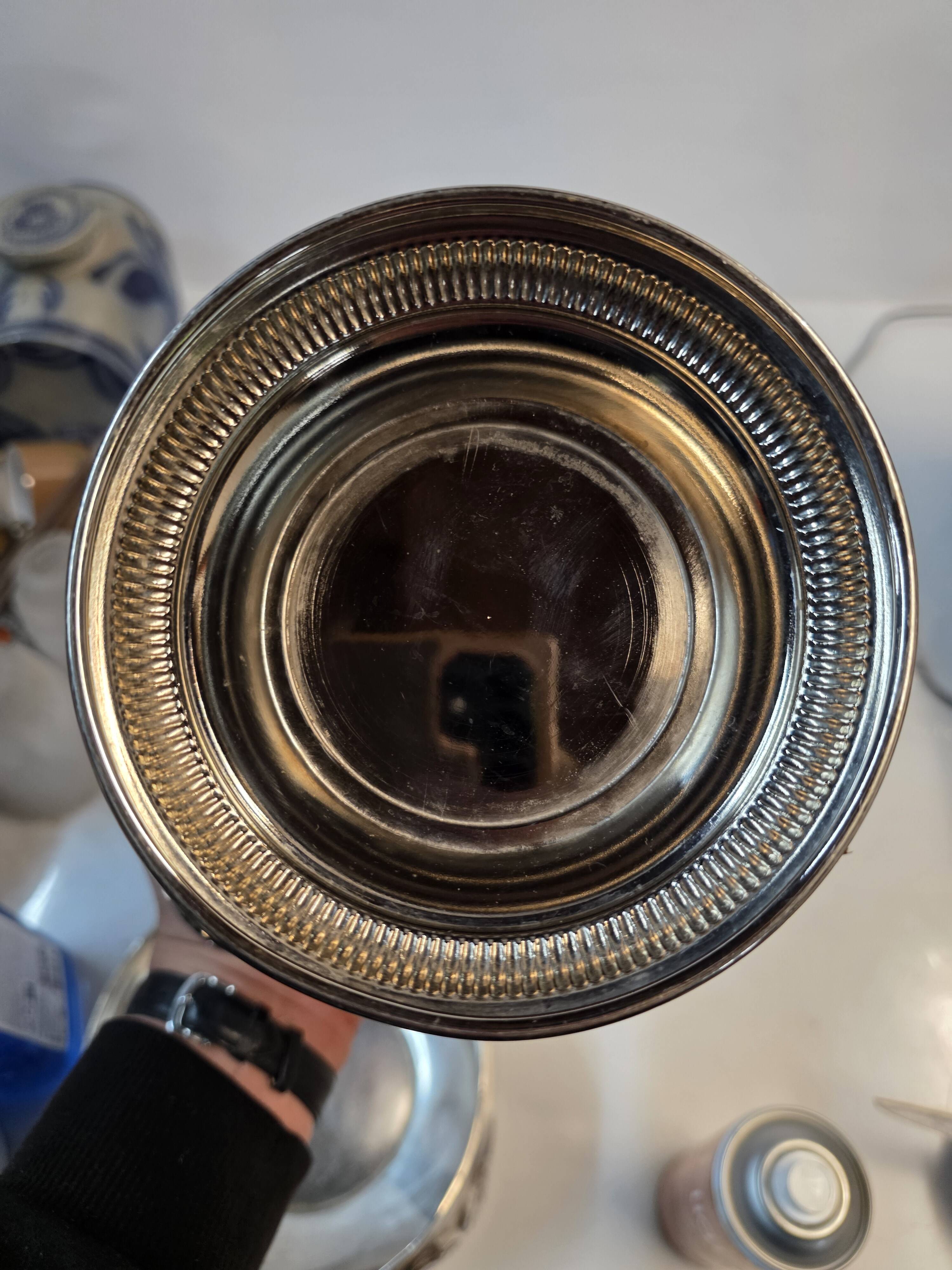 Silver-plated champagne bucket mid-20th century