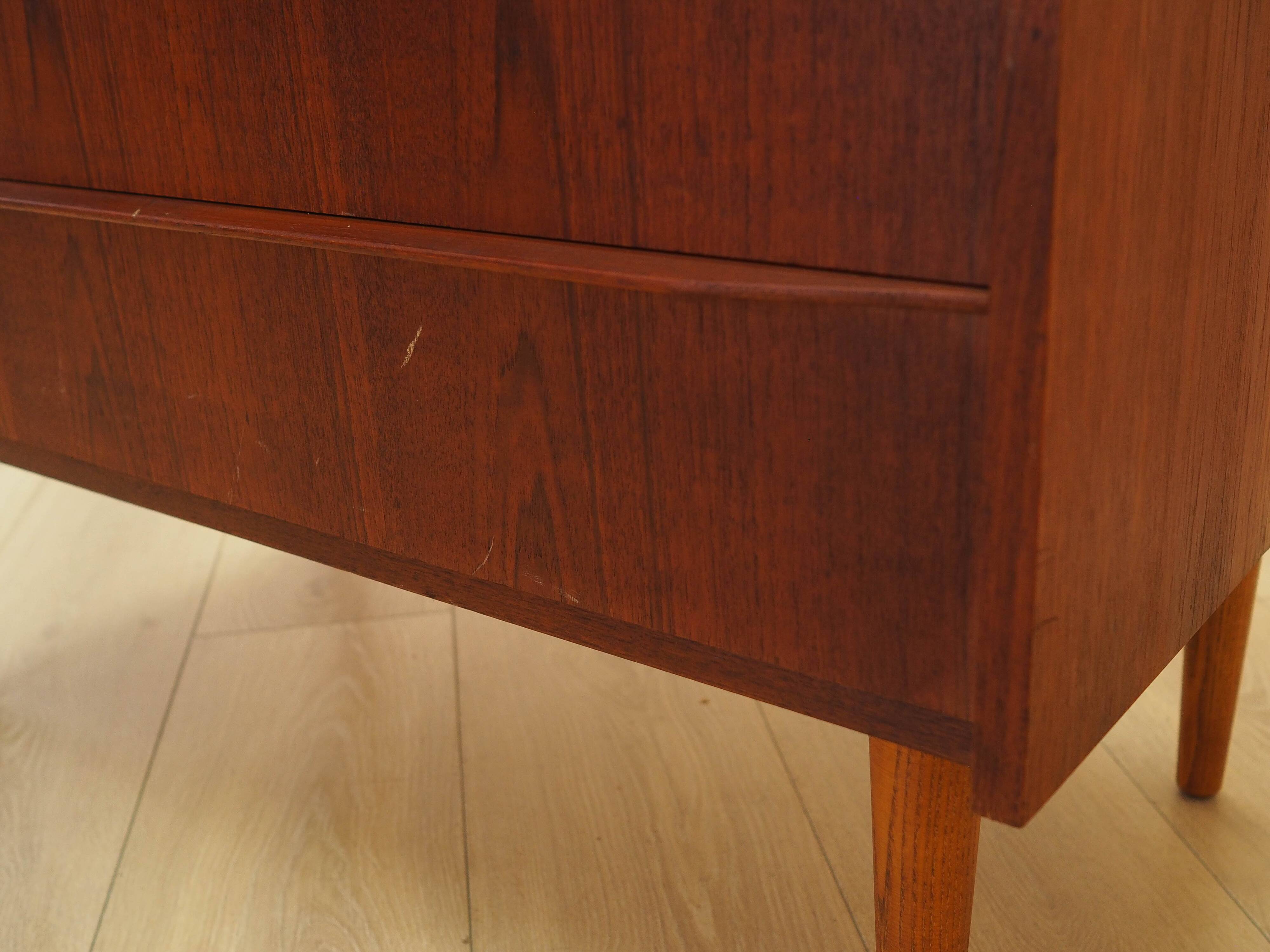 Teak secretary, Danish design, 1970s, made in Denmark