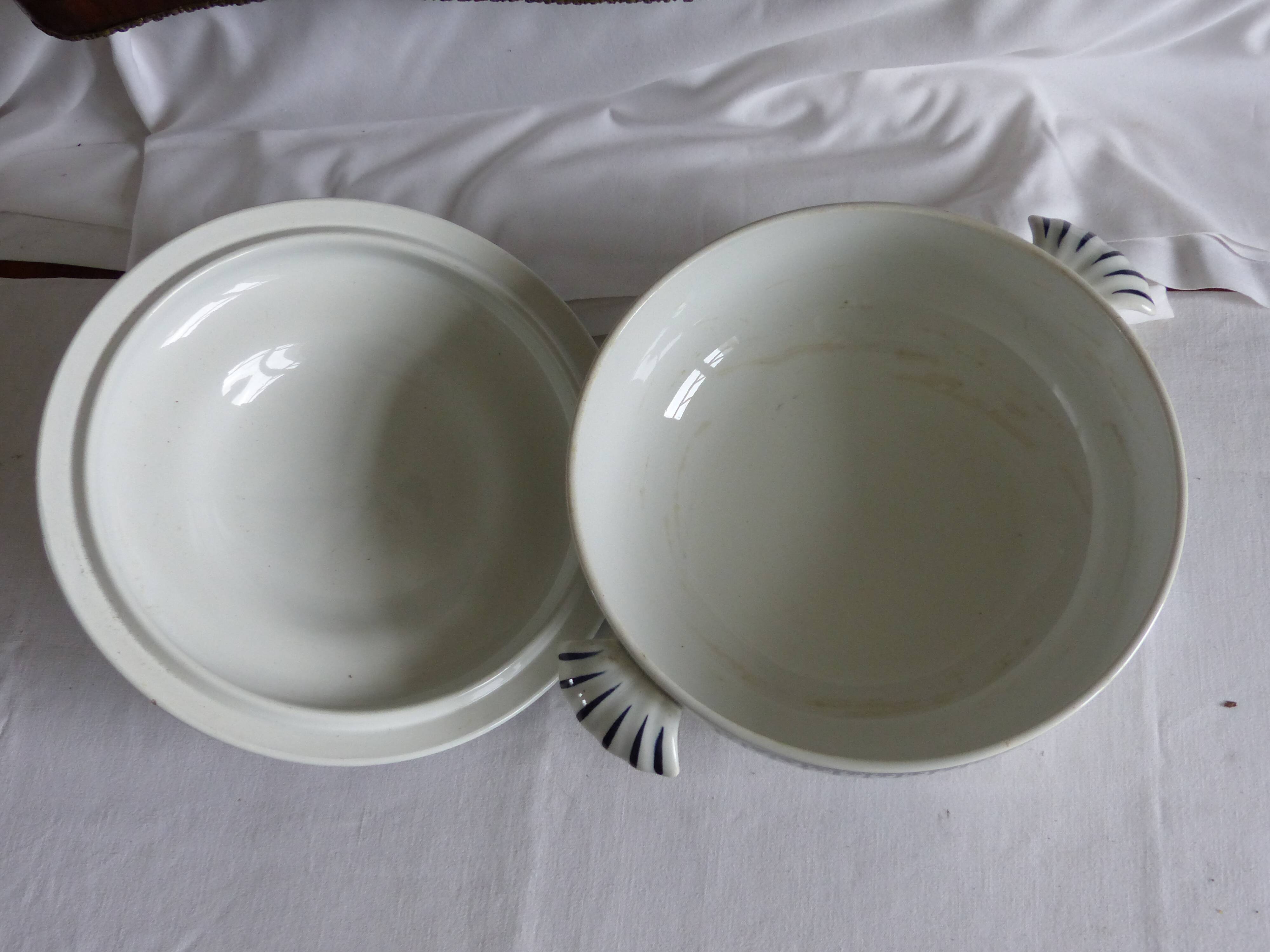 St Amand earthenware tureen.