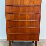 Scandinavian teak chest of drawers, Danish design from the 1950s/60s
