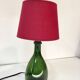Lampe verre soufflé vintage