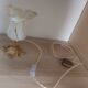 Murano flower bedside lamp
