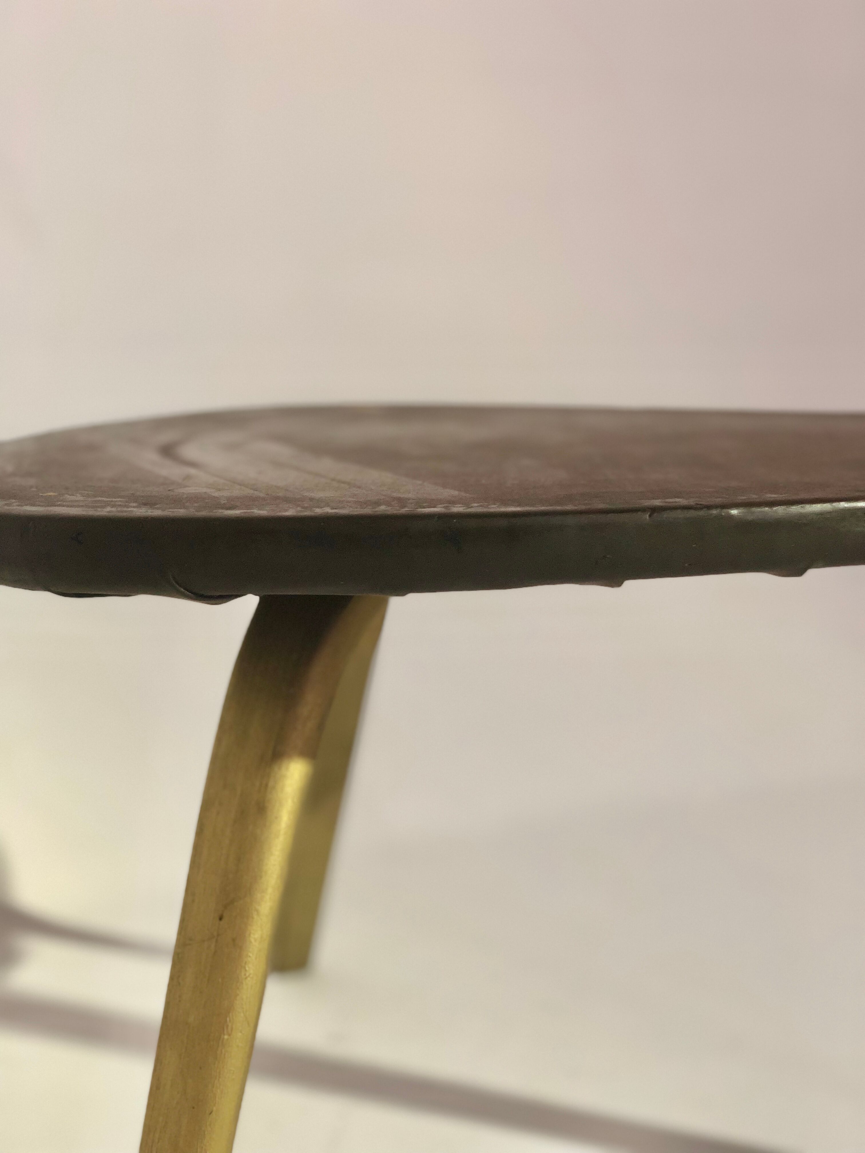 Vintage tripod coffee table Steiner edition