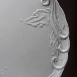 Large vintage/antique white Limoges fine porcelain pie dish