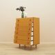 Ash veneer chest of drawers, Denmark, 1970s