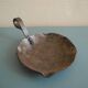 antique brutalist wrought iron ashtray, vintage decor