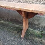Wooden farm bench val de loi