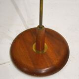 60s teak lamppost