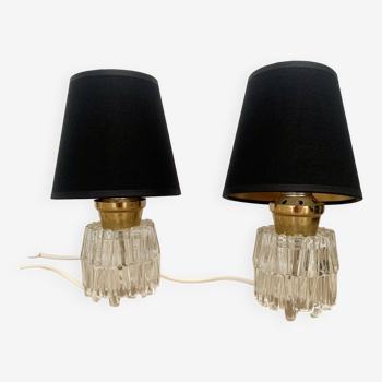 Pair of bedside lamps, 1970