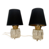 Pair of bedside lamps, 1970