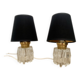 Pair of bedside lamps, 1970